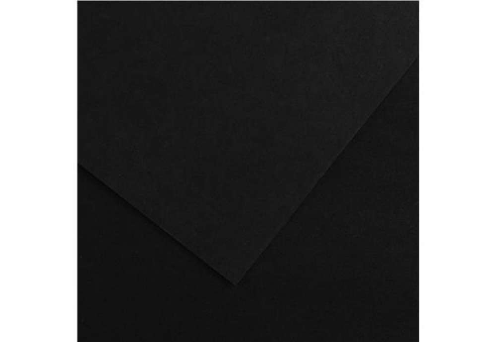 Immagine di Foglio Colorline - 70x100 cm - 220 gr - nero - Canson