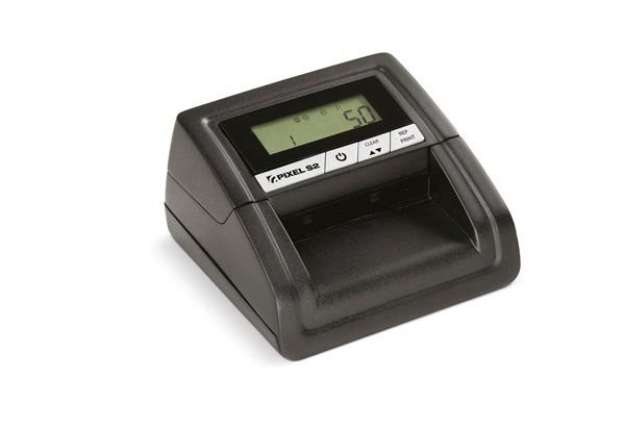 Immagine di Conta/verifica banconote Pixel S2 - 11,7 x 13,6 x 7,1 cm - nero - Iternet