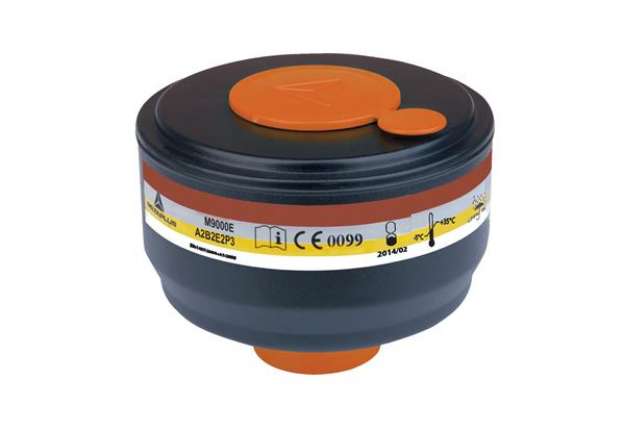 Immagine di Filtro EN148/1 per maschera completa M9200/M9300 - A2B2E2K2 - DeltaPlus - kit 4 pezzi