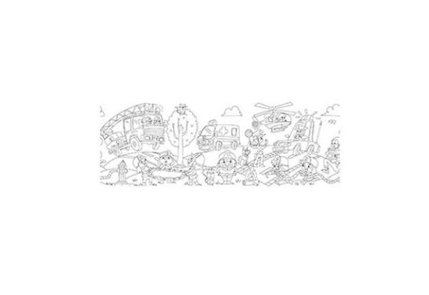 Immagine di Rotolo creativo adesivo - tema Mezzi soccorso - 30x400cm - Info