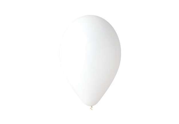 Immagine di Palloncino - diametro 30 cm - lattice - bianco - Big Party - conf. 16 pezzi