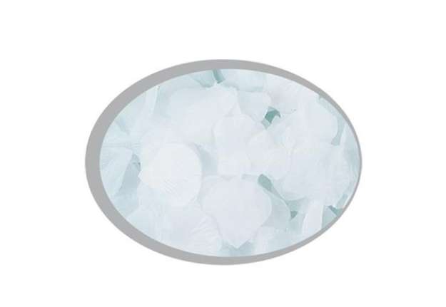 Immagine di Petali sintetici - bianco - Big Party - busta 144 pezzi