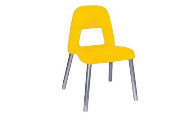 Immagine di Sedia per bambini Piuma - H 31 cm - giallo - CWR