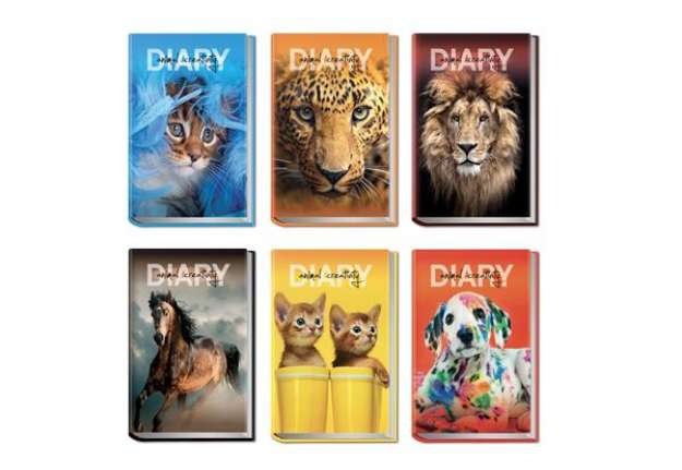 Immagine di Diario Animal Friends - 12 mesi - 14,2 x 19,3 cm - Ri.Plast