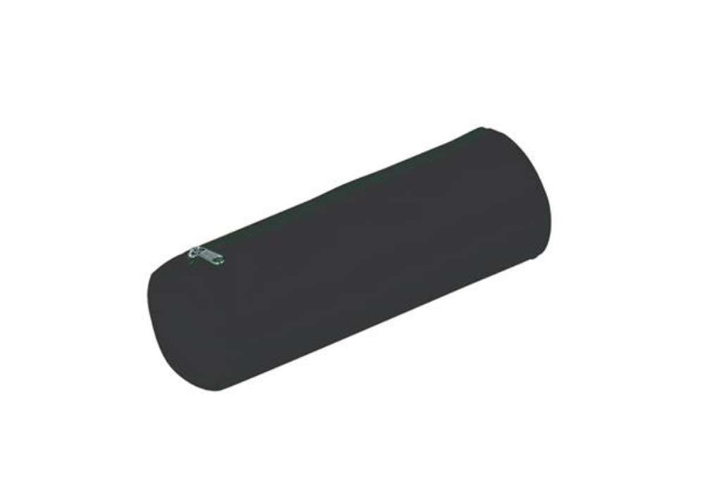 Immagine di Astuccio Tombolino Basic con cerniera - 22x8Ø8cm - nero - Pagna