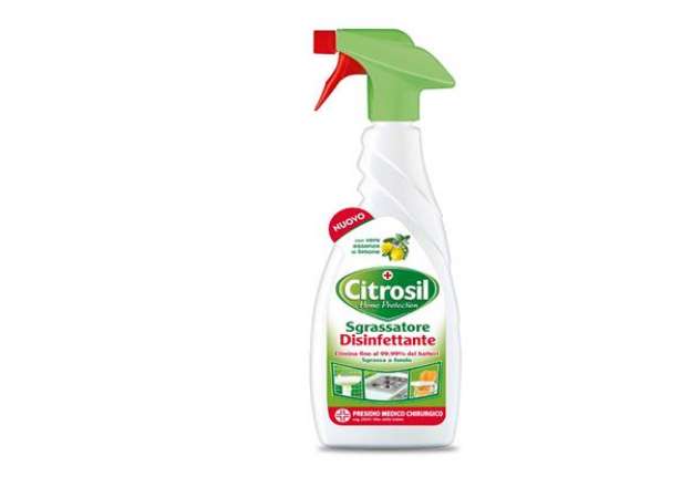 Immagine di Disinfettante sgrassatore - limone - trigger da 650 ml - Citrosil