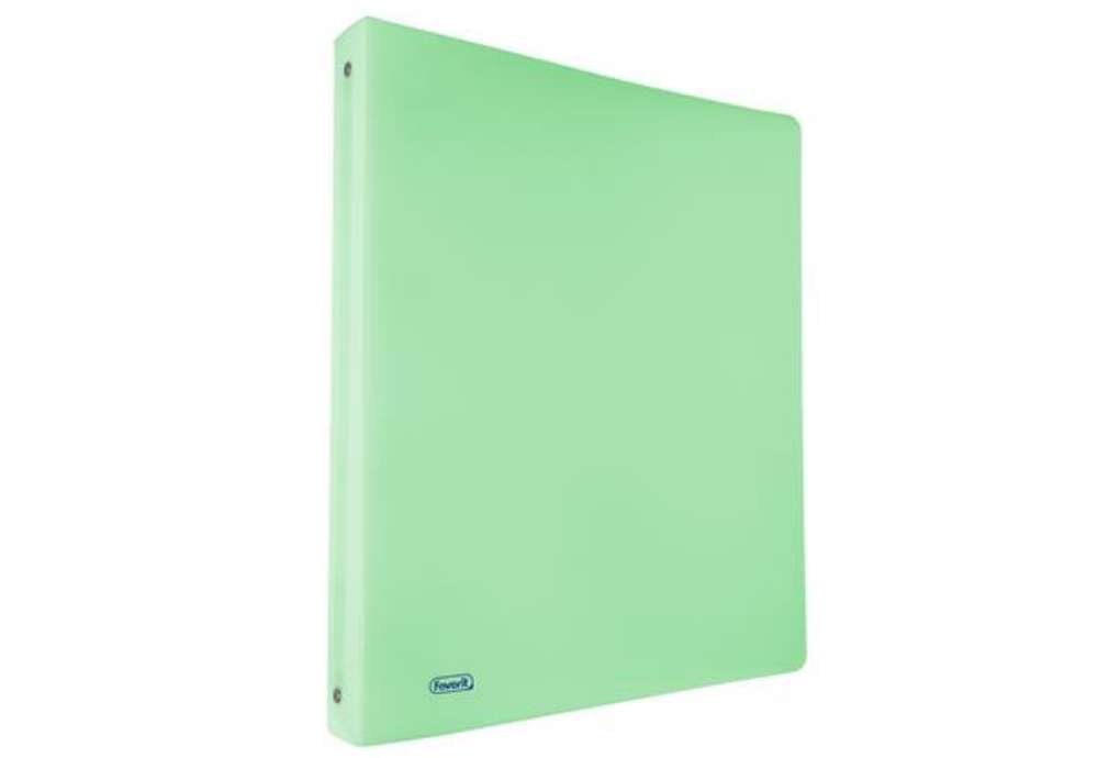 Immagine di Raccoglitore Pastel - 22 x 30 cm - 4 anelli tondi 30 mm - PP - smeraldo - Favorit