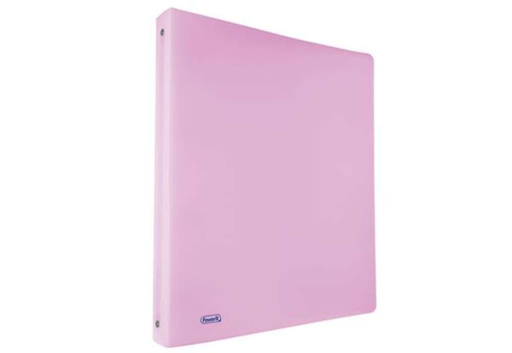 Immagine di Raccoglitore Pastel - 22 x 30 cm - 4 anelli tondi 15 mm - PP - glicine - Favorit
