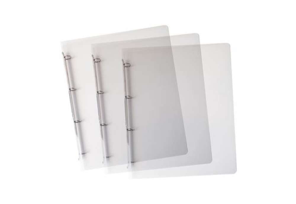 Immagine di Raccoglitore Lumina - 22 x 30 cm - 4 anelli tondi 15 mm - PP - trasparente - Favorit