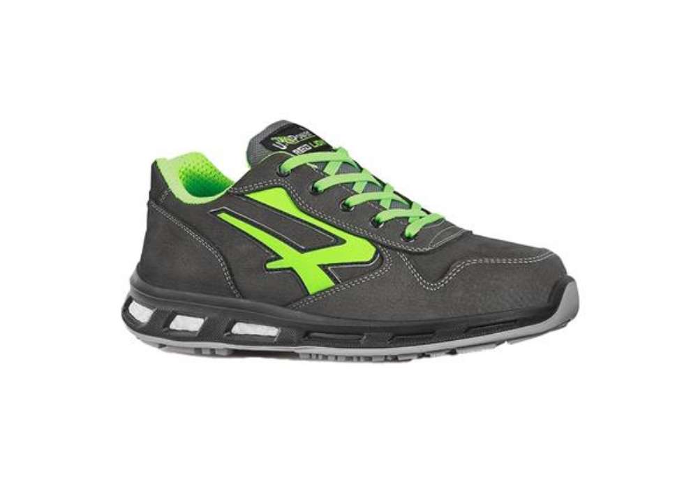 Immagine di Calzatura di sicurezza Yoda S3 SRC Red Lion - pelle nabuk idrorepellente - numero 36 - grigio scuro/