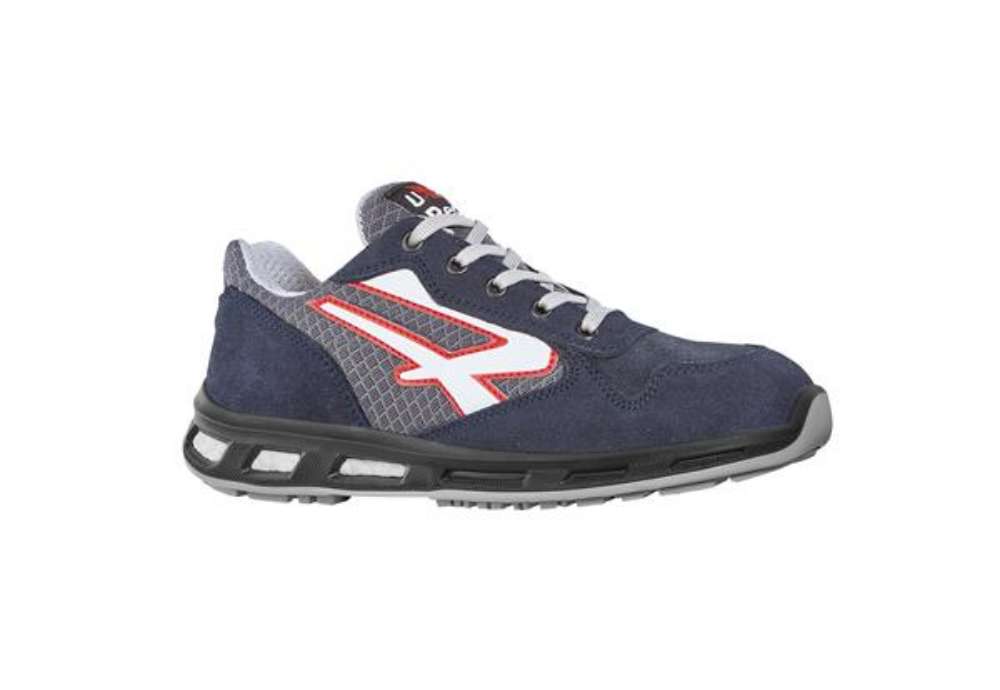 Immagine di Calzatura di sicurezza Active S1P SRC Red Lion - pelle scamosciata morbida - numero 42 - blu - U-Pow