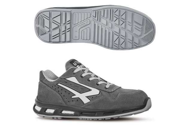Immagine di Calzatura di sicurezza Going S1P - numero 48 - pelle scamosciata - grigio - U-Power