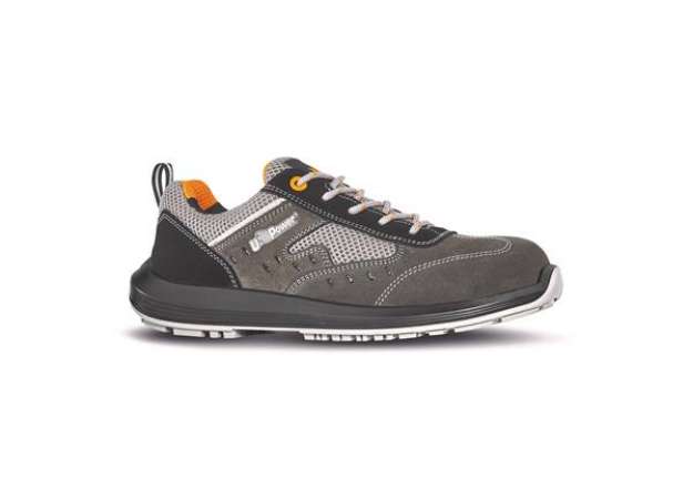 Immagine di Calzatura di sicurezza Brezza S1P SRC Rock&Roll - pelle scamosciata morbida - numero 48 - grigio - U