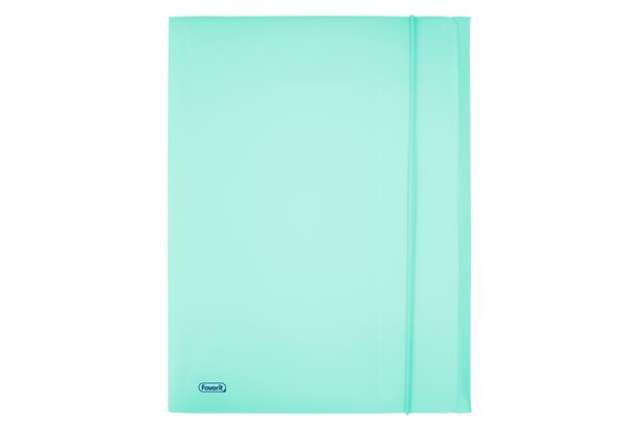 Immagine di Cartella 3L con elastico Pastel - PPL - 24x33 cm - celeste - Favorit