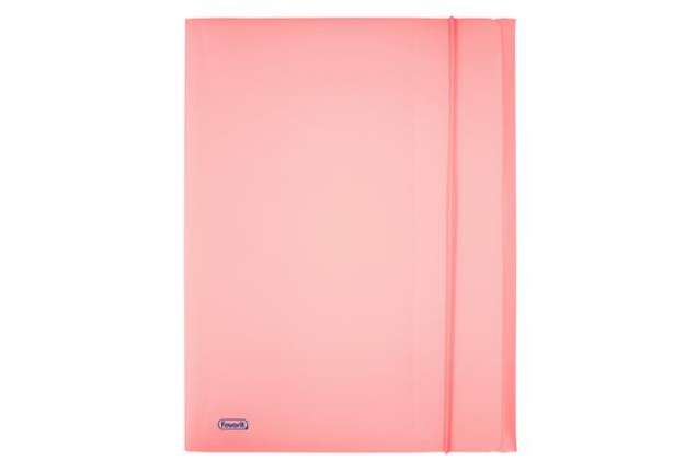 Immagine di Cartella 3L con elastico Pastel - PPL - 24x33cm - cipria - Favorit