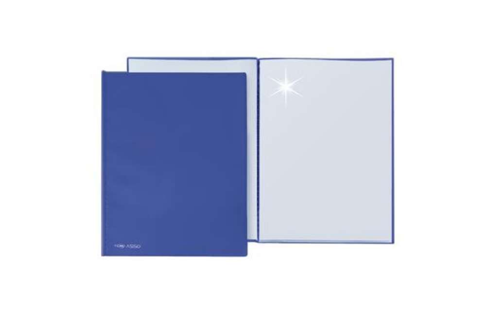 Immagine di Portalistini Asso - 22x30cm - 30 buste - blu - Sei Rota