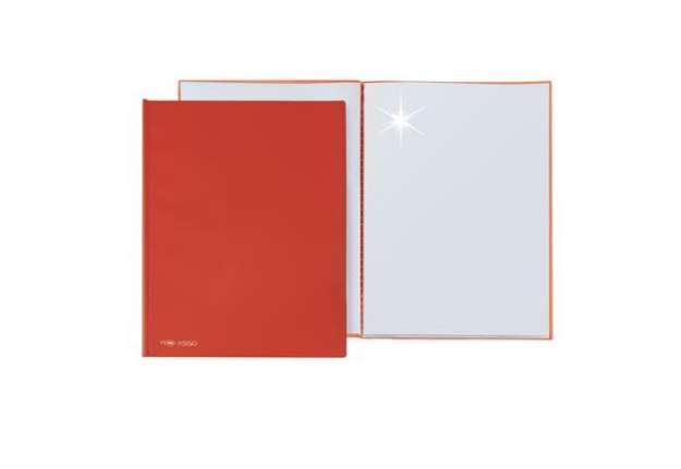 Immagine di Portalistini Asso - 22x30cm - 50 buste - rosso - Sei Rota