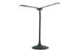 Immagine di Lampada da tavolo Twin - a led - 34 x 36 x 18 cm - nero - Alba