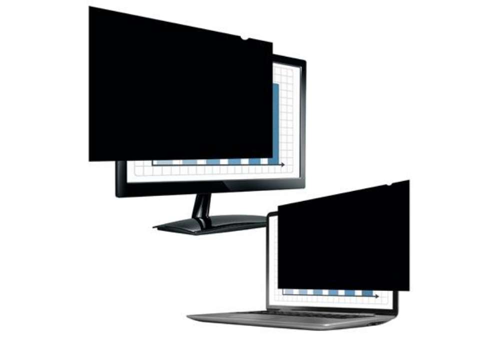 Immagine di Filtro privacy PrivaScreen per monitor - widescreen 14"/35,56 cm - formato 16:9 - Fellowes
