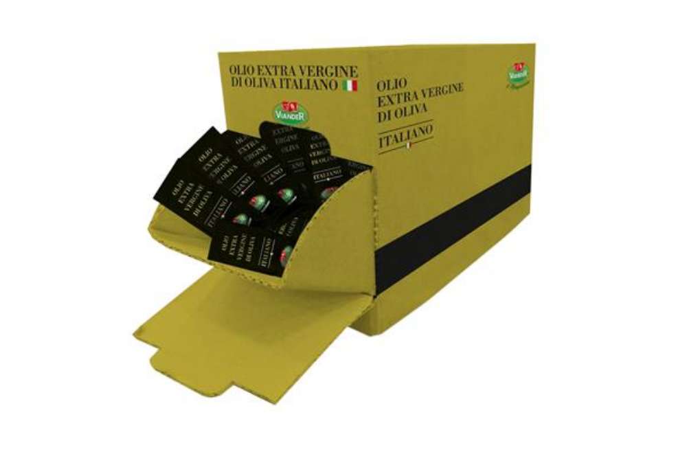 Immagine di Olio extra vergine d'oliva italiano - bustina monodose da 10 ml - Viander - conf. 100 pezzi