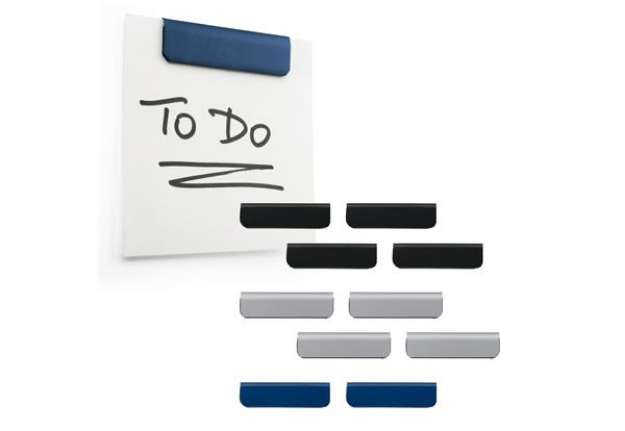 Immagine di Clip adesiva Durafix Clip - 60 mm - colori assortiti - Durable - conf. 10 pezzi