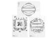 Immagine di Stencil - foglio A2 - 'SCONTI' - Securit - set 3 pezzi