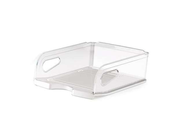 Immagine di Vaschetta portacorrispondenza - Maxi - 34,5x27,8x11 cm - cristallo - Arda
