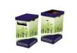 Immagine di Cestino riciclo - 31,5 x 60,8 x 42,7 cm - verde/blu - Fellowes