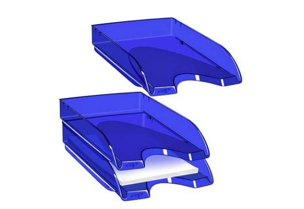 Immagine di Vaschetta portacorrispondenza 200+H - 34,8 x 25,7 x 6,6 cm - electric blue - Cep