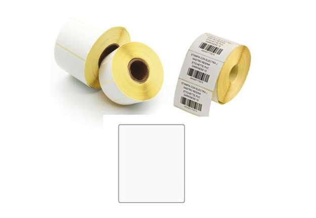 Immagine di Etichette per trasferimento termico diretto - 1 pista - 50 x 100 mm - Printex - rotolo da 500 pezzi
