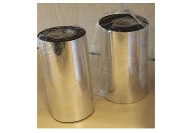Immagine di Nastro carbonato - per etichette a trasferimento termico - 65 mm - Printex - rotolo da 300 m