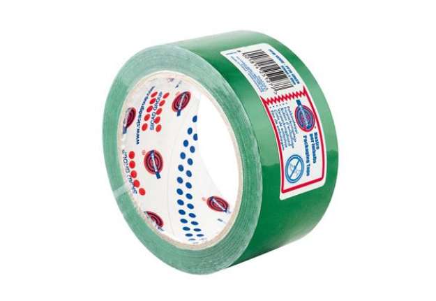 Immagine di Nastro adesivo PP36NN - 5 cm x 66 m - verde - Eurocel