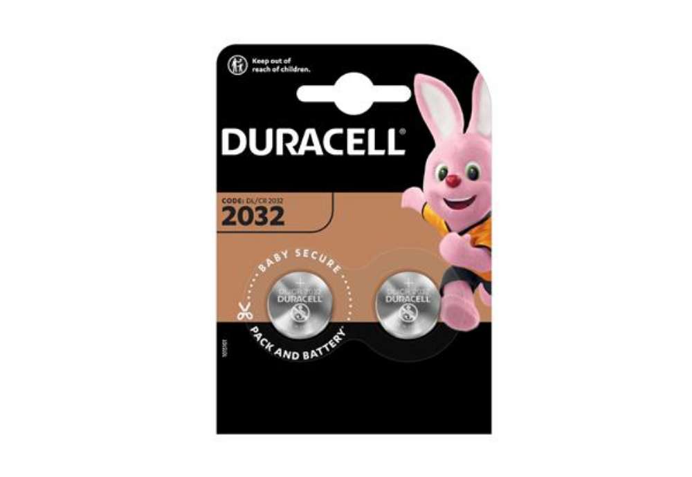 Immagine di Micropila DL2032 - 3V - a pastiglia - litio - Duracell - blister 2 pezzi