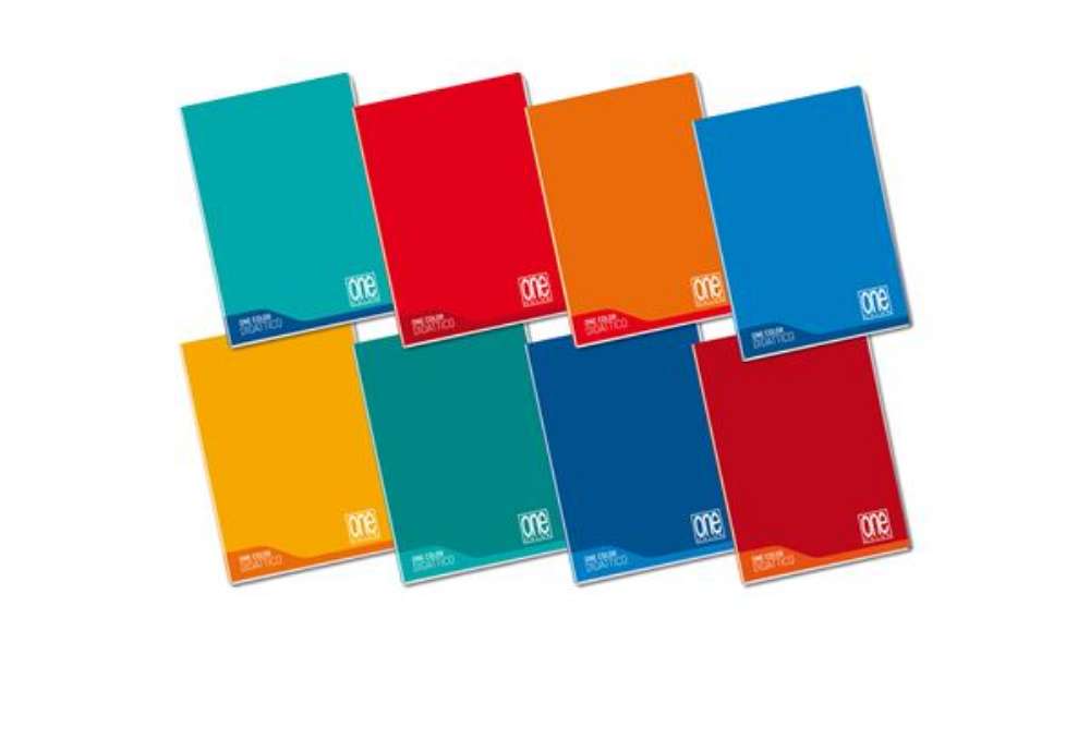 Immagine di Maxiquaderno Linea Blu One Color - A4 - rigo di 1a - 18 + 1 fogli - 100gr - Blasetti