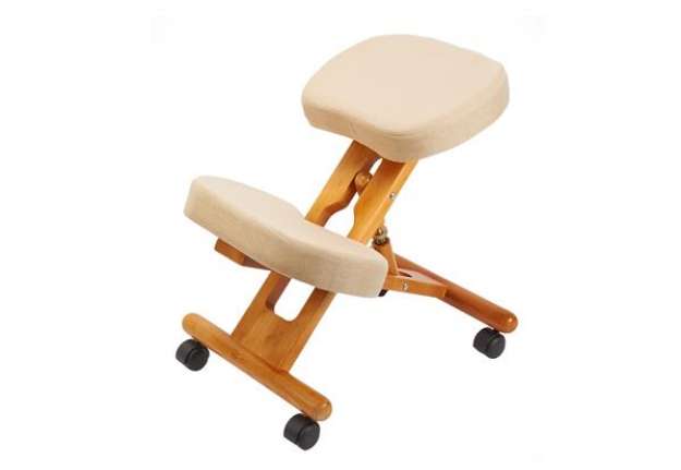 Immagine di Sgabello ergonomico Minneapolis - bianco - Serena Group