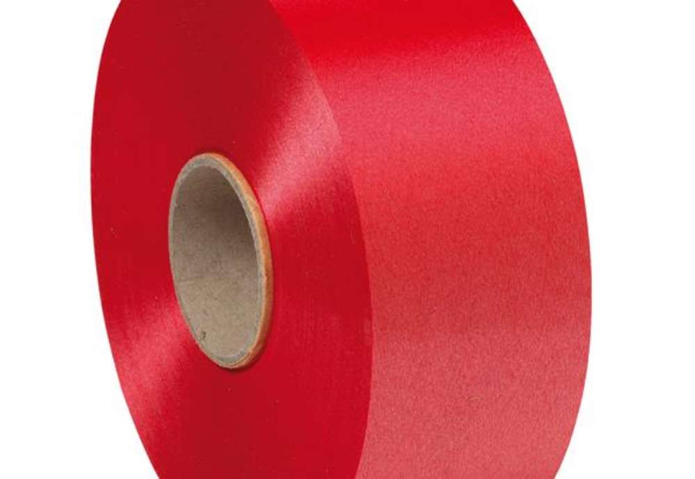 Immagine di Nastro liscio 6800 - in polipropilene - 50mmx100mt - rosso 07 - Brizzolari