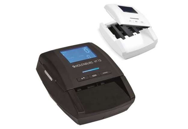 Immagine di Conta/verifica banconote HT 7.0 - nero - Holenbecky