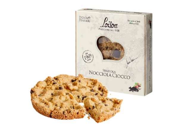 Immagine di Torta sbrisola nocciola ciocco - 200 gr - Loison