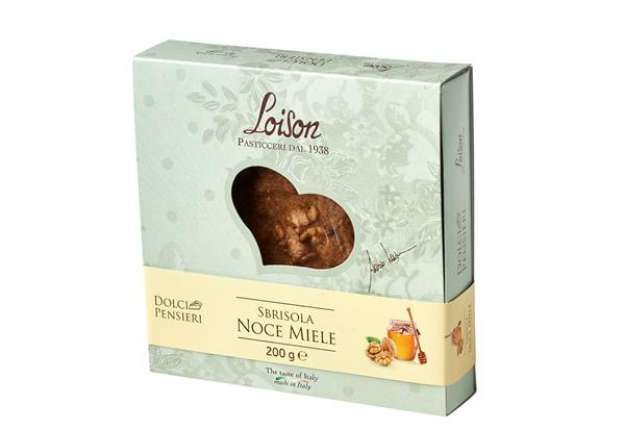 Immagine di Torta sbrisola noce miele - 200 gr - Loison