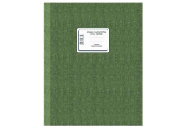 Immagine di Registro Verbali Consiglio Amministrazione - 96 pagine numerate - uso bollo - 31 x 24,5 cm - DU13560