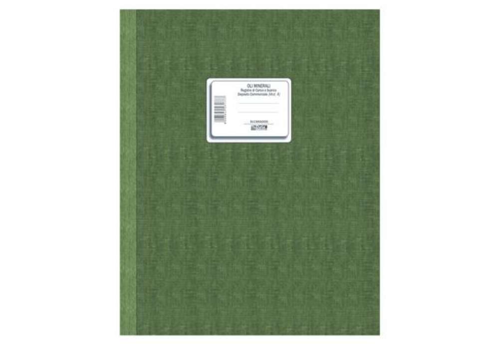 Immagine di Registro carico/scarico oli minerali - 49 pagine - 31 x 24,5 cm - DU1366A0000 - Data Ufficio