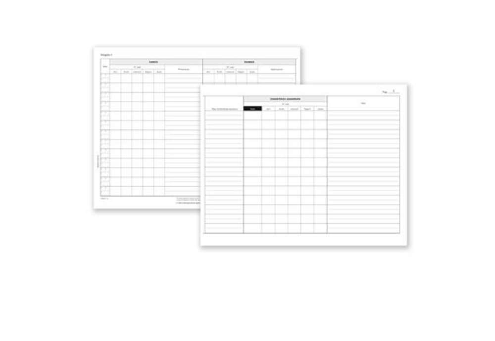 Immagine di Registro carico/scarico suini - 23 pagine numerate - 31 x 24,5 cm - DU138311000 - Data ufficio