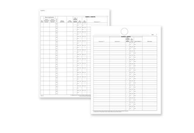 Immagine di Registro carico/scarico bovini - 23 pagine numerate - 31 x 24,5 cm - DU138313000 - Data Ufficio