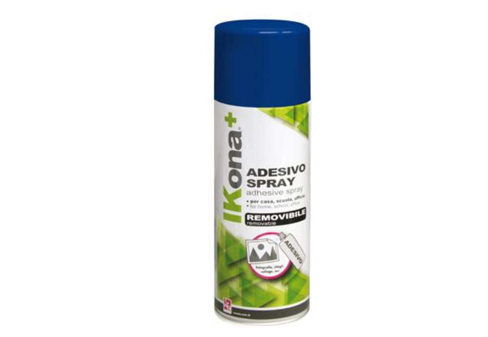 Immagine di Adesivo spray - rimovibile - 400 ml - IKona+