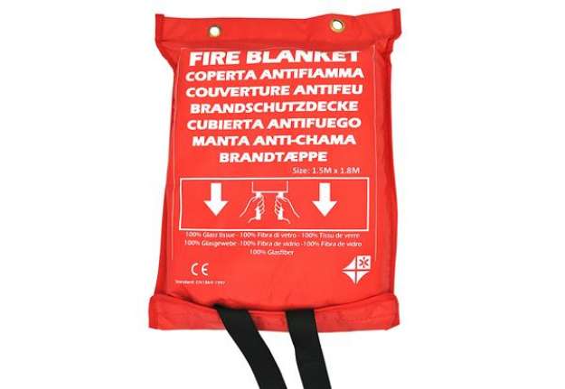 Immagine di Coperta antifiamma - EN 1869 - 150 x 180 cm - PVS