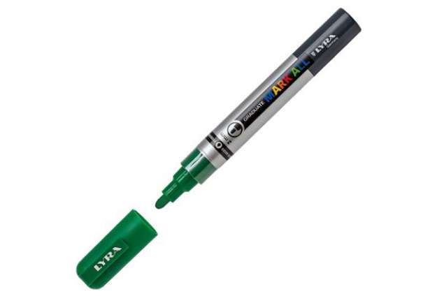Immagine di Marcatore a base d'acqua Graduate Mark All  - punta tonda 2mm - verde prato - Lyra