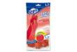 Immagine di Guanti in lattice Extralong - taglia L - rosso - Logex Professional