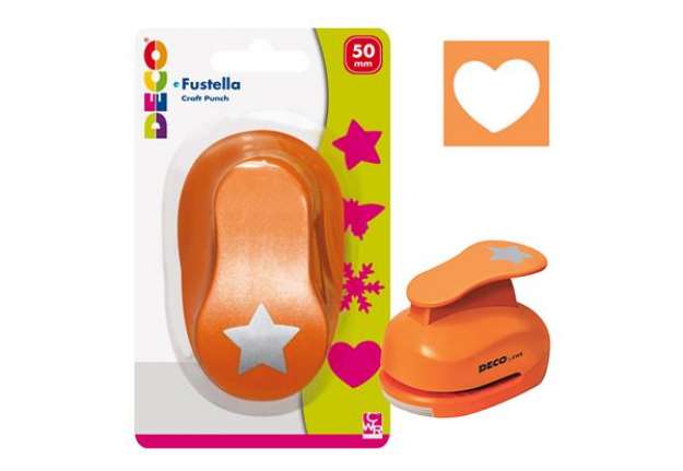 Immagine di Fustella - motivo cuore - dim. sagoma 50 mm - Deco