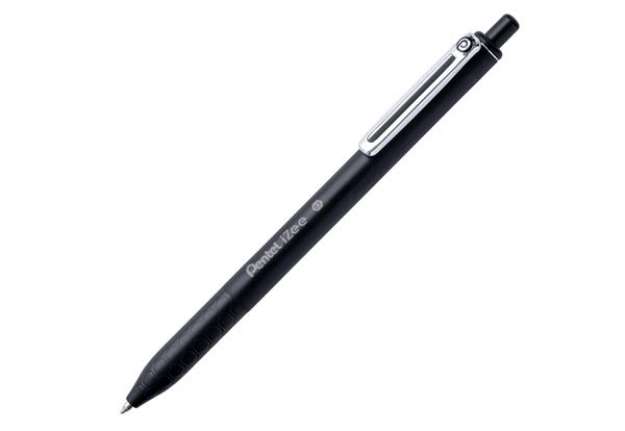 Immagine di Penna a sfera a scatto iZee - punta 0,7 mm - nero - Pentel