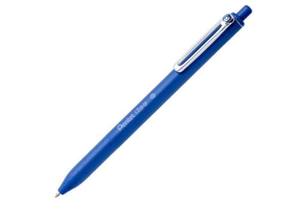 Immagine di Penna a sfera a scatto iZee - punta 0,7 mm - blu - Pentel